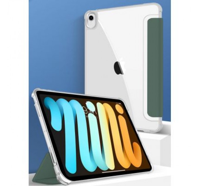 BeCover Чохол до планшета BeCover Soft Edge Pencil Apple iPad mini 6 2021 Dark Green (706804)