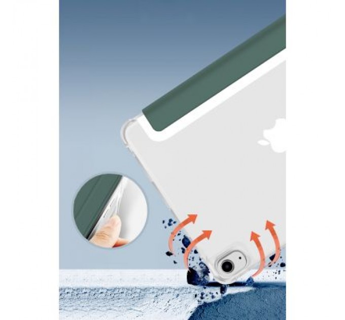 BeCover Чохол до планшета BeCover Soft Edge Pencil Apple iPad mini 6 2021 Dark Green (706804)