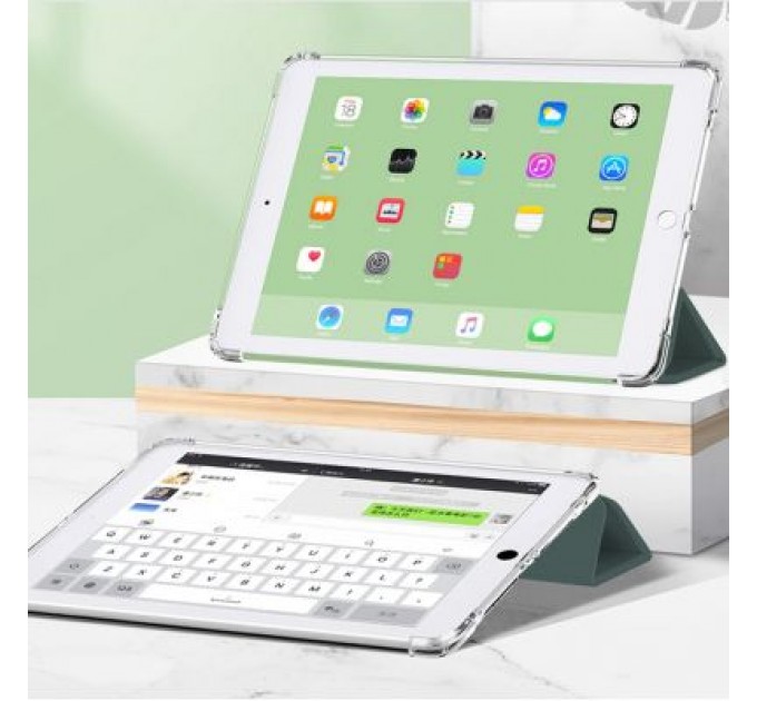 BeCover Чохол до планшета BeCover Tri Fold Soft TPU Apple iPad mini 6 2021 Dark Green (706721)