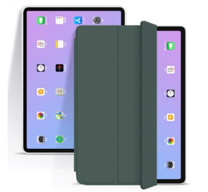 BeCover Чохол до планшета BeCover Tri Fold Soft TPU Apple iPad mini 6 2021 Dark Green (706721)