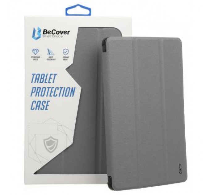 BeCover Чохол до планшета BeCover Tri Fold Soft TPU Apple iPad mini 6 2021 Gray (706722)
