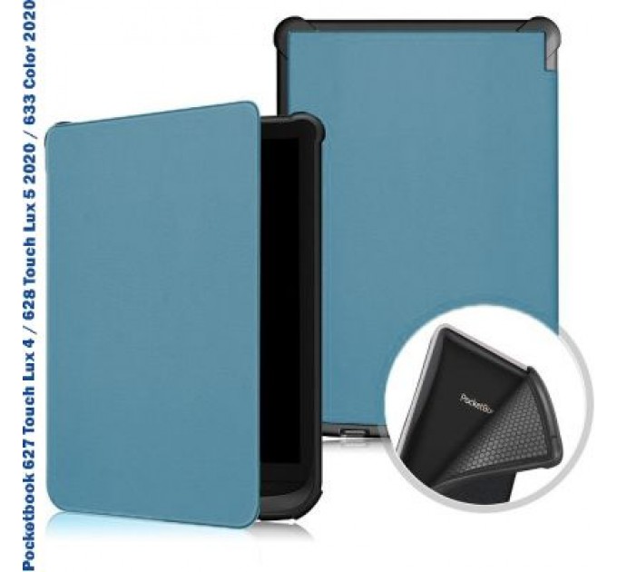 BeCover Чохол до електронної книги BeCover Pocketbook 6" 606/616/617/627/628/632/633 Blue (707156)