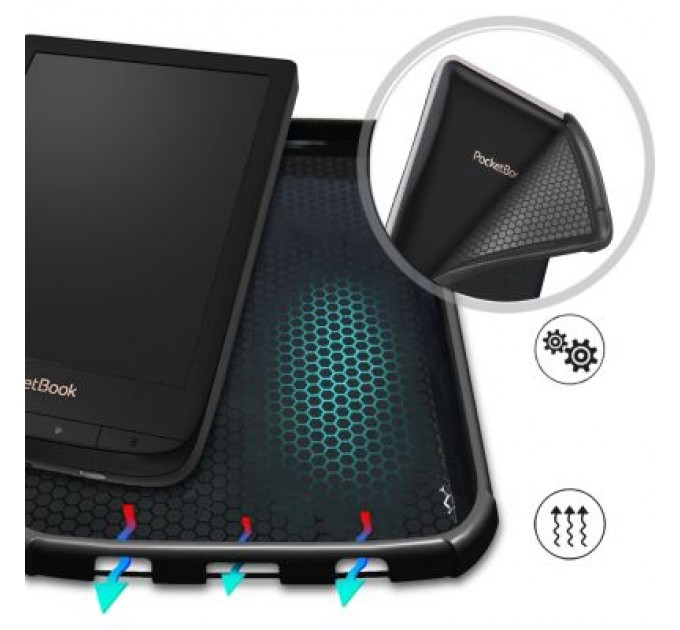 BeCover Чохол до електронної книги BeCover Pocketbook 6" 606/616/617/627/628/632/633 Blue (707156)