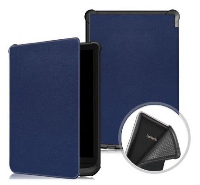 BeCover Чохол до електронної книги BeCover Pocketbook 6" 606/616/617/627/628/632/633 Deep Blue (707153)