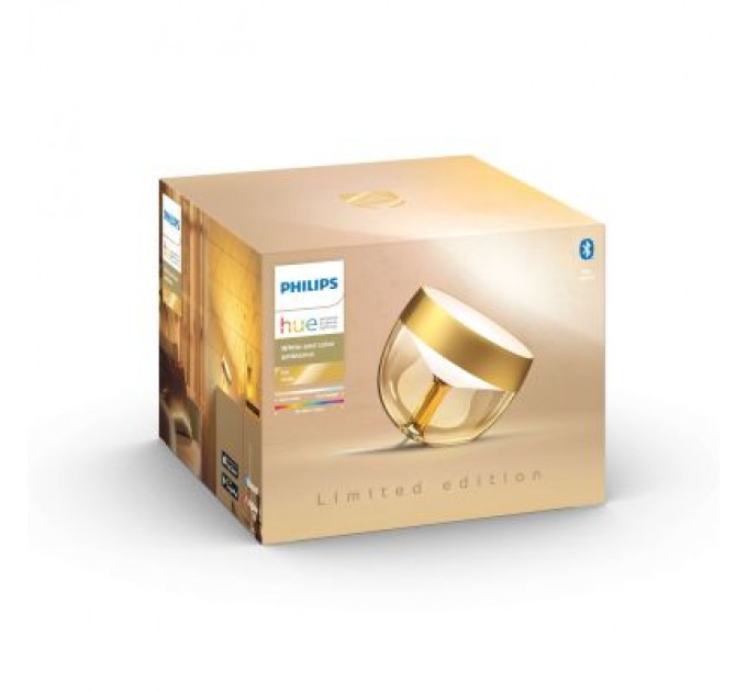 Philips Настільна лампа Philips Hue Iris, Color, BT, DIM, золотиста (929002376401)
