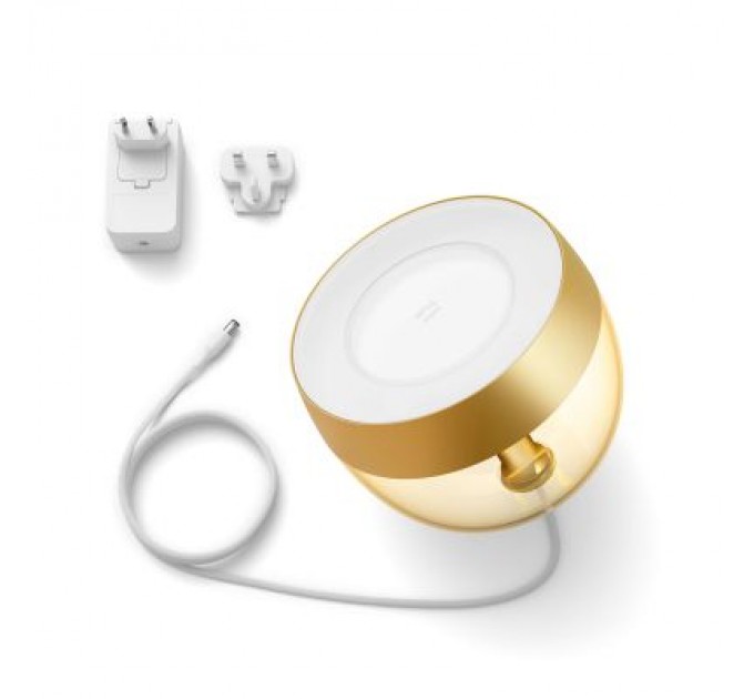 Philips Настільна лампа Philips Hue Iris, Color, BT, DIM, золотиста (929002376401)