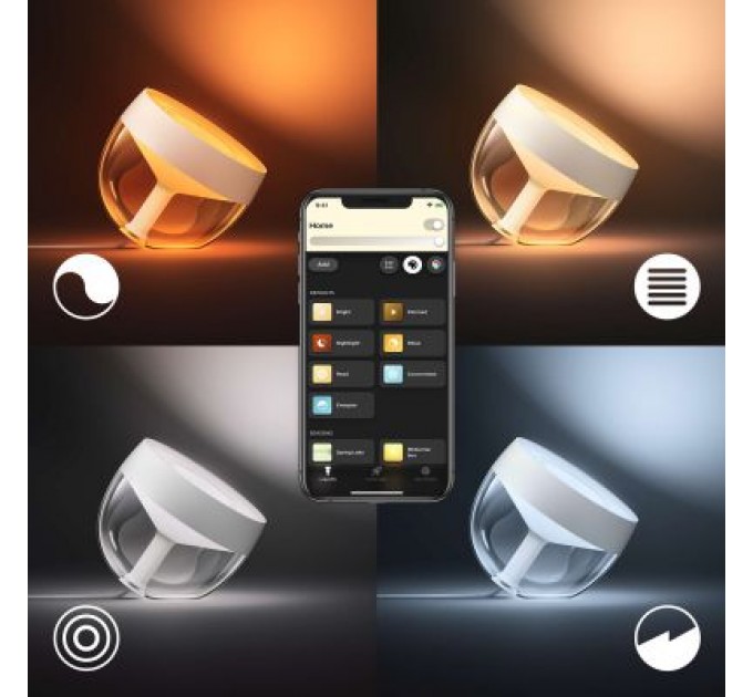 Philips Настільна лампа Philips Hue Iris, Color, BT, DIM, золотиста (929002376401)