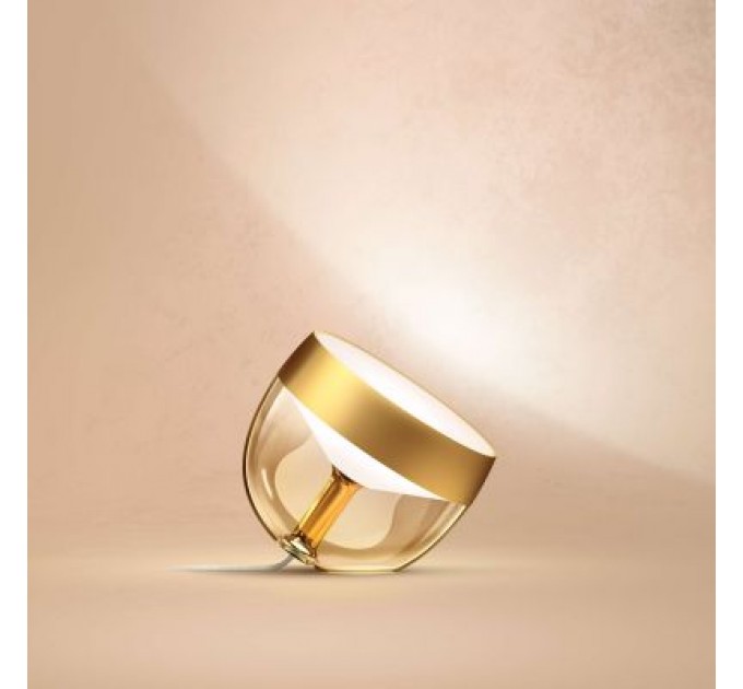 Philips Настільна лампа Philips Hue Iris, Color, BT, DIM, золотиста (929002376401)