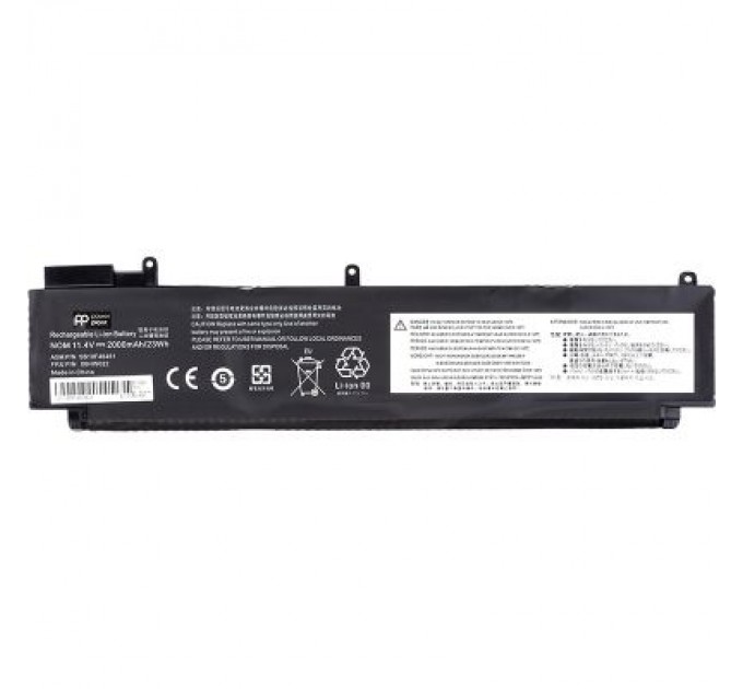 PowerPlant Акумулятор до ноутбука LENOVO Thinkpad T460s (00HW022) 11.4V 2000mAh PowerPlant (NB481118)
