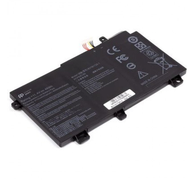 PowerPlant Акумулятор до ноутбука ASUS TUF Gaming FX504GD (B31N1726) 11.4V 3900mAh, Shape-A PowerPlant (NB431151)