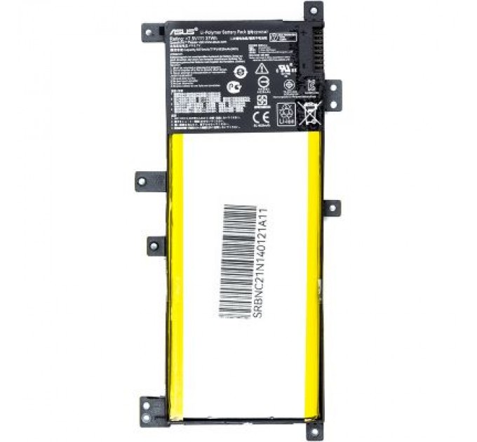 ASUS Акумулятор до ноутбука ASUS X455 (C21IN401) 7.5V 37Wh (NB430789)