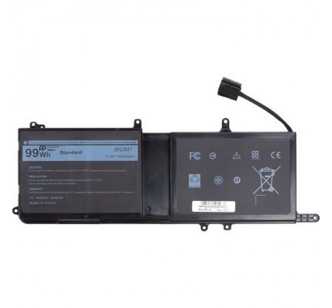 PowerPlant Акумулятор до ноутбука PowerPlant Dell Alienware 15 R3 (9NJM1) 11.4V 8333mAh (NB530007)
