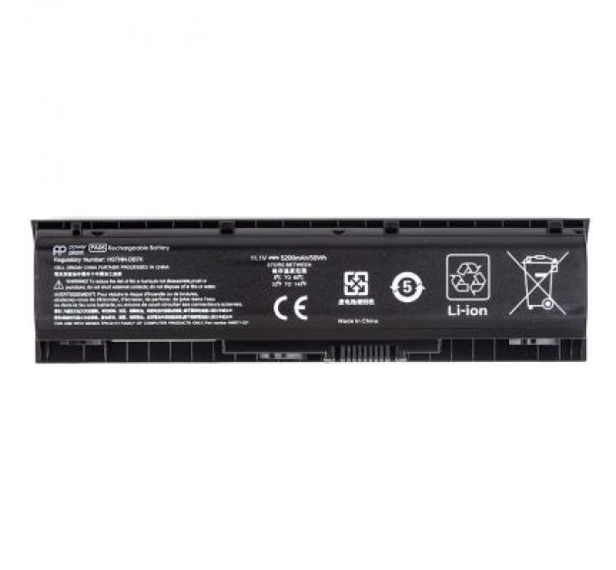 PowerPlant Акумулятор до ноутбука PowerPlant HP Omen 17-W000NV (PA06) 11.1V 5200mAh (NB461530)