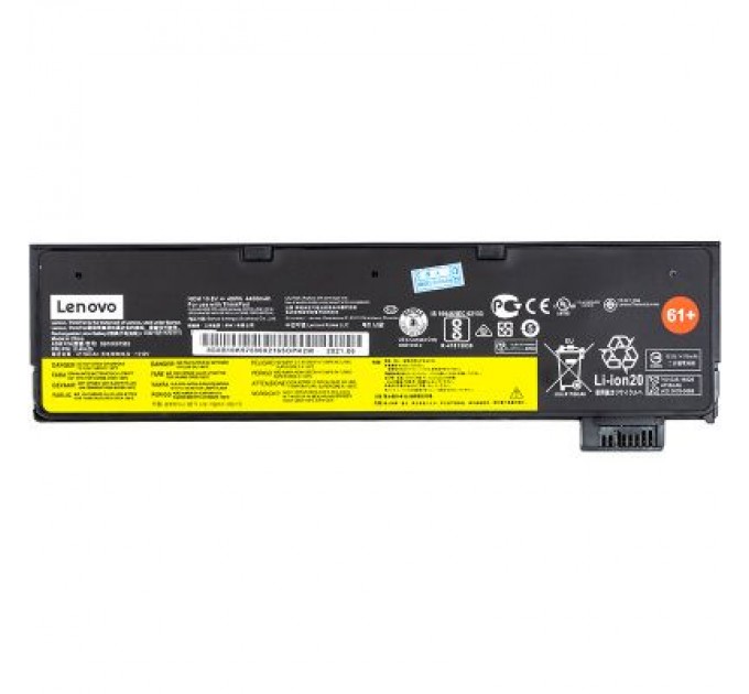 PowerPlant Акумулятор до ноутбука PowerPlant Lenovo ThinkPad T570 (SB10K97583) 10.8V 4400mAh (NB480852)