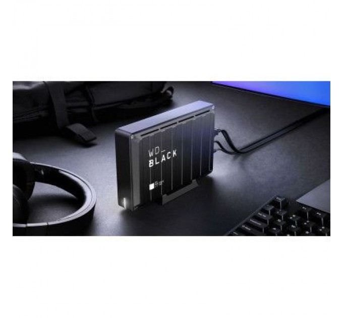 WD Зовнішній жорсткий диск 3.5" 8TB BLACK D10 Game Drive WD (WDBA3P0080HBK-EESN)
