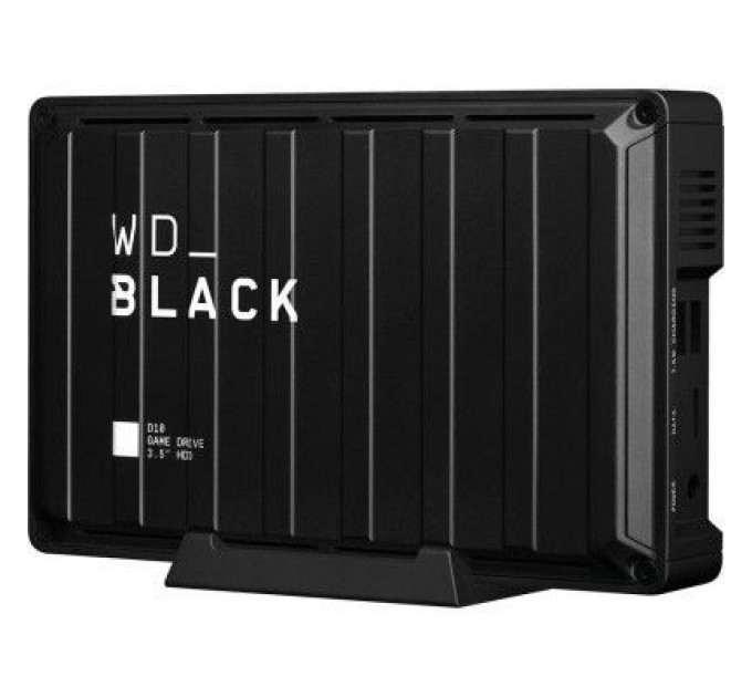 WD Зовнішній жорсткий диск 3.5" 8TB BLACK D10 Game Drive WD (WDBA3P0080HBK-EESN)