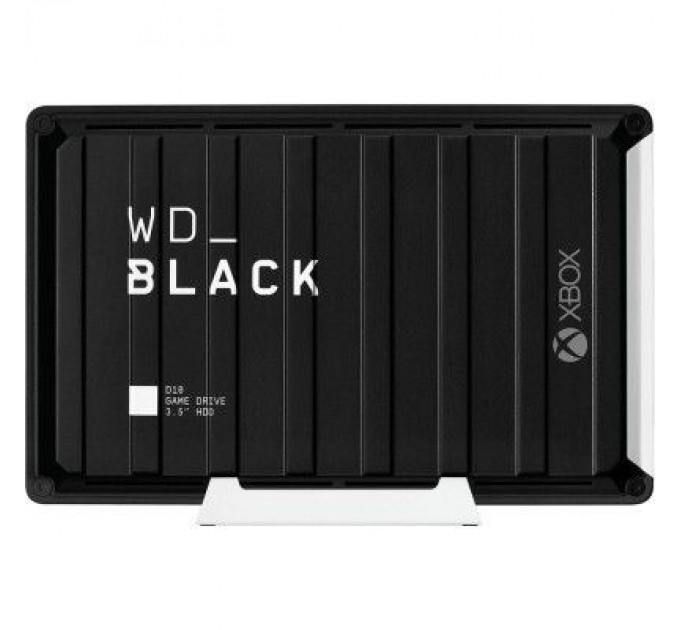 WD Зовнішній жорсткий диск 3.5" 12TB BLACK D10 Game Drive for Xbox WD (WDBA5E0120HBK-EESN)