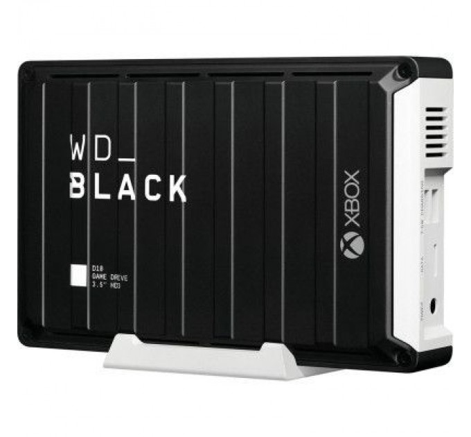 WD Зовнішній жорсткий диск 3.5" 12TB BLACK D10 Game Drive for Xbox WD (WDBA5E0120HBK-EESN)