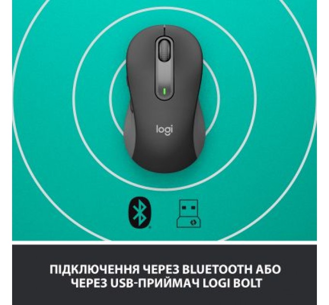 Logitech Мишка Logitech Signature M650 Wireless Graphite (910-006253)