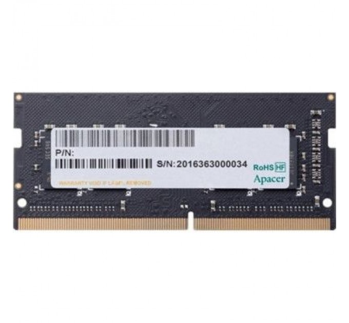 Apacer Модуль пам'яті для ноутбука SoDIMM DDR4 4GB 2666 MHz Apacer (D23.23190S.004)