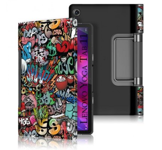 BeCover Чохол до планшета BeCover Smart Case Lenovo Yoga Tab 11 YT-706F Graffiti (707298)
