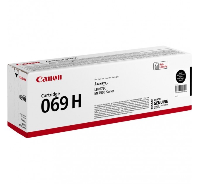 Canon Картридж для Canon (069H) MF752Cdw Black (5098C002)