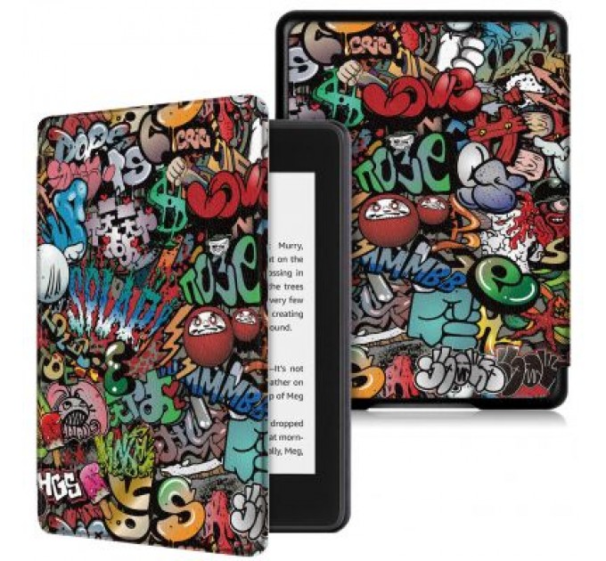 BeCover Чохол до електронної книги BeCover Smart Case Amazon Kindle Paperwhite 11th Gen. 2021 Graffiti (707214)