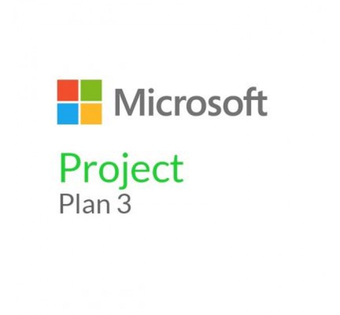 Microsoft Офісний додаток Microsoft Project Plan 3 P1M None License;Trial (CFQ7TTC0HDB0_0004_P1M_N)