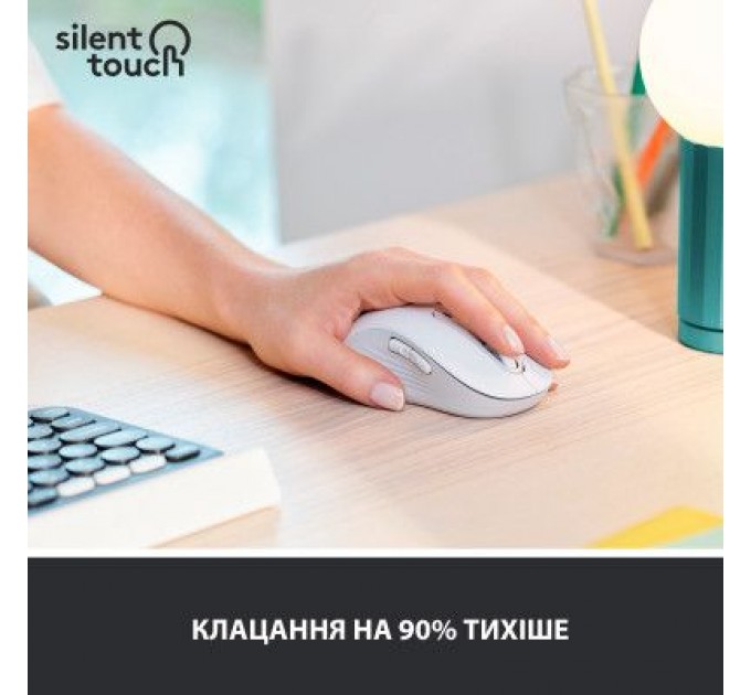 Logitech Мишка Logitech Signature M650 L Wireless LEFT Off-White (910-006240)