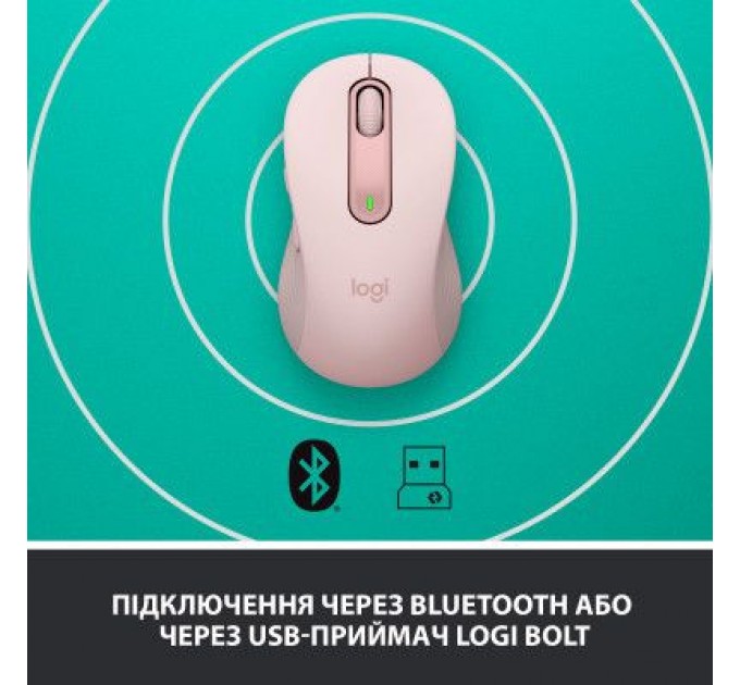 Logitech Мишка Logitech Signature M650 Wireless Rose (910-006254)