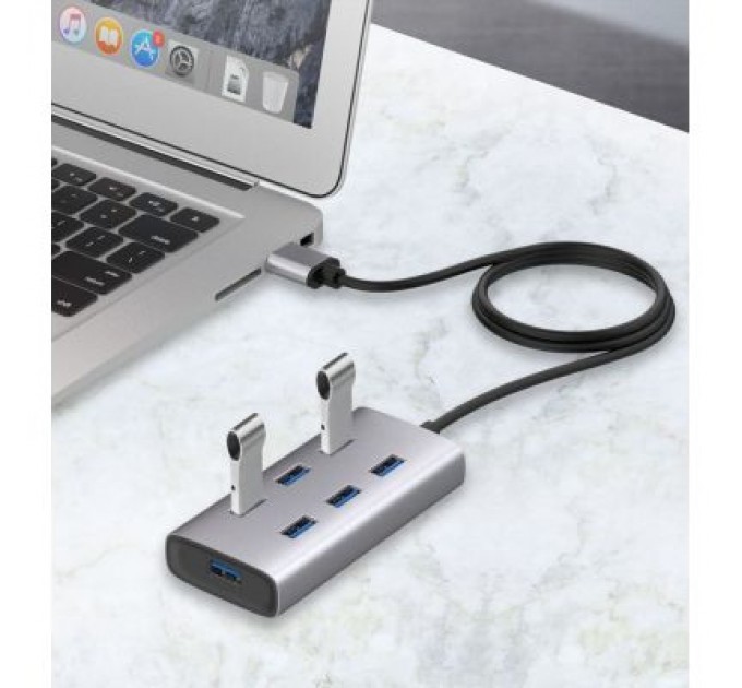 Maiwo Концентратор Maiwo USB 3.0 Type-A / Type-C to 7х USB3.0 (KH700)