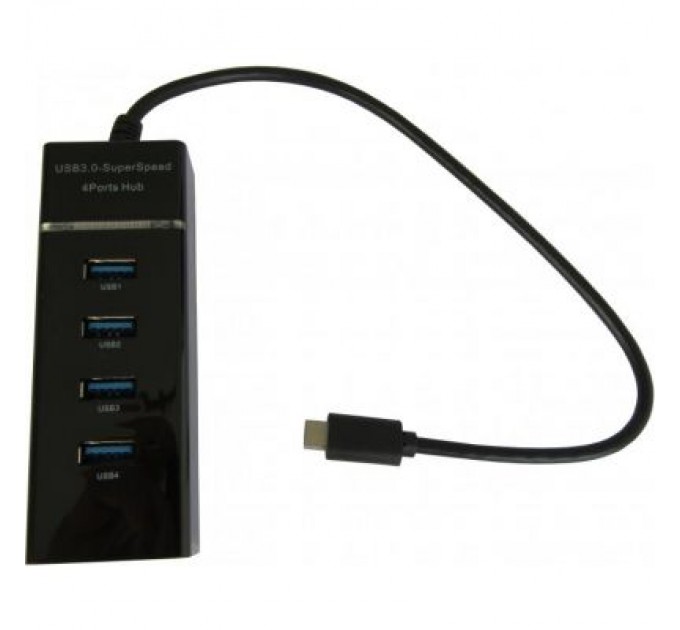 Maiwo Концентратор Maiwo USB Type-C to 4х USB3.0 cable 29 cm (KH303)