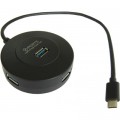 Maiwo Концентратор Maiwo USB 3.1 Type-C - 4 port USB 3.0 Type-А, cable 30 cm (KH304)