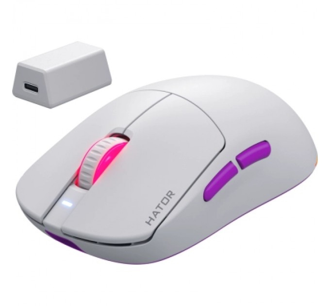 Hator Мишка Hator Quasar 3 Ultra 8K Wireless White (HTM771)