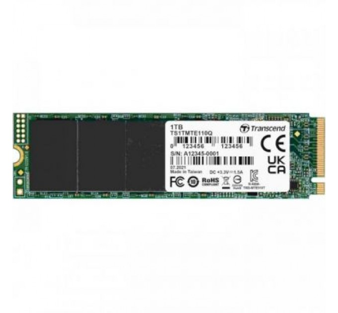 Transcend Накопичувач SSD M.2 2280 1TB Transcend (TS1TMTE110Q)