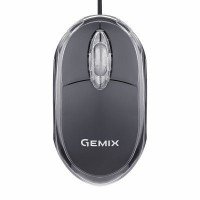 Мишка Gemix GM105 USB black (GM105Bk)