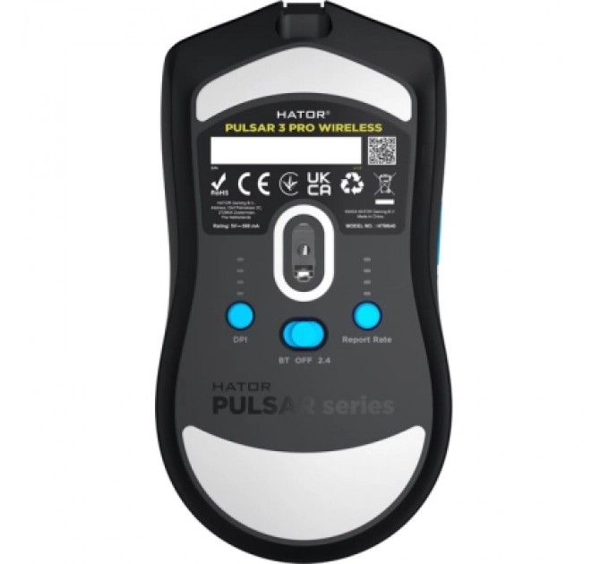 Hator Мишка Hator Pulsar 3 Pro Wireless Black (HTM640)