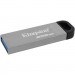 Kingston USB флеш накопичувач Kingston 256GB DT Kyson Silver/Black USB 3.2 (DTKN/256GB)