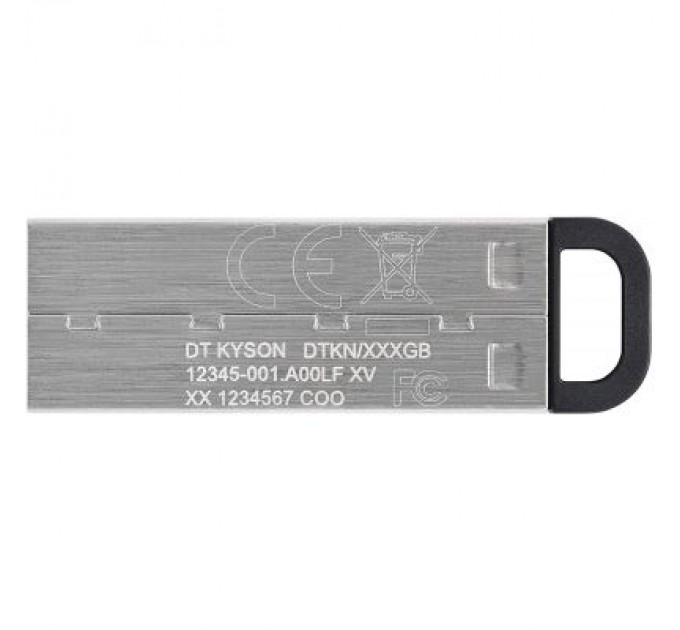 Kingston USB флеш накопичувач Kingston 256GB DT Kyson Silver/Black USB 3.2 (DTKN/256GB)