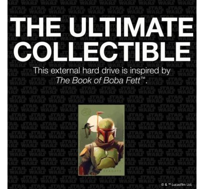 Seagate Зовнішній жорсткий диск 2.5" 2TB FireCuda Gaming Hard Drive Star Wars edition Seagate (STKL2000406)