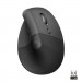 Logitech Мишка Logitech Lift Vertical Ergonomic Wireless/Bluetooth Graphite (910-006473)
