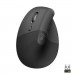 Logitech Мишка Logitech Lift Left Vertical Ergonomic Wireless/Bluetooth Graphite (910-006474)