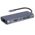 Cablexpert Концентратор Cablexpert USB-C 7-in-1 (A-CM-COMBO7-01)