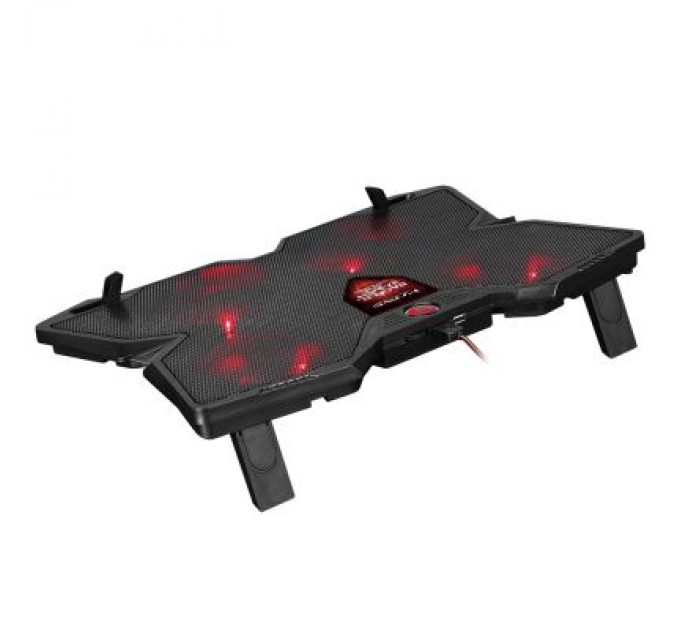 Marvo Підставка до ноутбука Marvo FN-38 17" Red-LED (10210026)