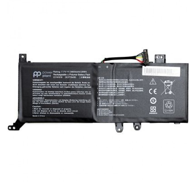 PowerPlant Акумулятор до ноутбука PowerPlant ASUS VivoBook 14 X412FJ (C21N1818) 7.6V 4212mAh (NB431540)