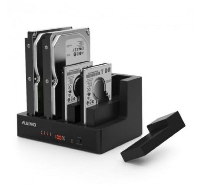 Maiwo Док-станція для накопичувачів Maiwo 4*HDD 2,5"/3,5" SATA/SSD USB3.0 (K3094A)