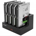 Maiwo Док-станція для накопичувачів Maiwo 4*HDD 2,5"/3,5" SATA/SSD USB3.0 (K3094A)