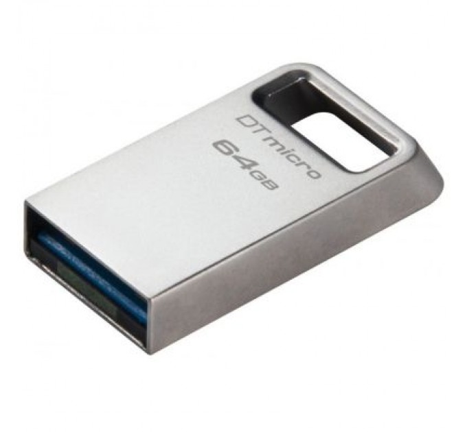 Kingston USB флеш накопичувач Kingston 64GB DataTraveler Micro USB 3.2 (DTMC3G2/64GB)