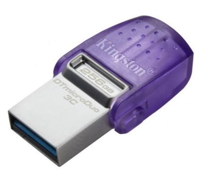 Kingston USB флеш накопичувач Kingston 256GB DataTraveler microDuo 3C USB 3.2/Type C (DTDUO3CG3/256GB)
