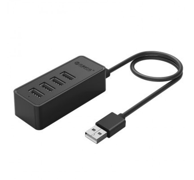 Orico Концентратор Orico USB 2.0 4 port (W5P-U2-030-BK-PRO) (CA911424)